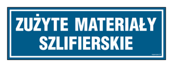 PA220 Zużyte materiały szlifierskie