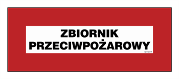 BC121 Zbiornik przeciwpożarowy