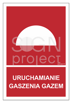 BC062 Uruchamianie gaszenia gazem