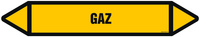 JF526 GAZ - arkusz 5 naklejek
