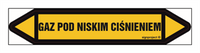 JF187 GAZ POD NISKIM CIŚNIENIEM - arkusz 4 naklejek
