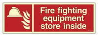 FE136 Fire fighting equipment stored inside