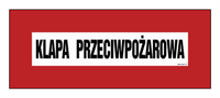 BC116 Klapa przeciwpożarowa
