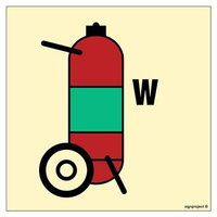 FE104 Water wheeled fire extinguisher