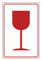 MA012 Ładunek łatwotłukący - arkusz 9 naklejek