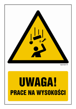 GF079 Uwaga! Prace na wysokości