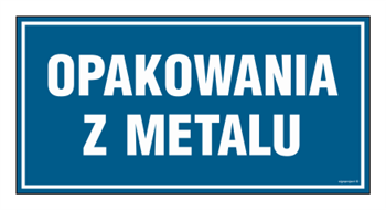 PA537 Opakowania z metalu
