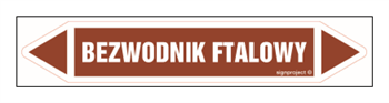 JF039 BEZWODNIK FTALOWY - arkusz 5 naklejek