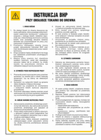 IAB04 Instrukcja BHP przy obsłudze tokarki do drewna