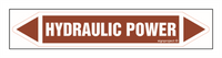 JF214 HYDRAULIC POWER - arkusz 5 naklejek