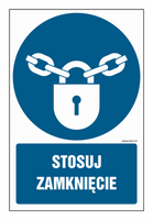 GL016 Stosuj zamknięcie