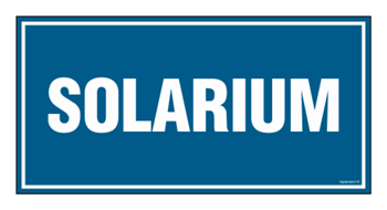 PA547 Solarium - arkusz 6 naklejek