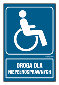 RB027 Droga dla niepełnosprawnych