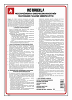 DB010 Instrukcja przeciwpożarowego zabezpieczenia magazynów z materiałami pożarowo niebezpiecznymi