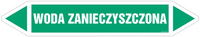 JF506 WODA ZANIECZYSZCZONA - arkusz 5 naklejek