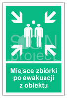 AC085 Miejsce po ewakuacji z obiektu