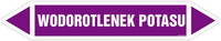 JF512 WODOROTLENEK POTASU - arkusz 5 naklejek