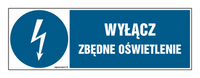 HF022 Wyłącz zbędne oświetlenie