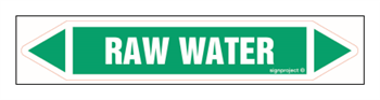 JF390 RAW WATER - arkusz 5 naklejek