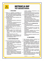 IAG10 Instrukcja BHP przy obsłudze bemara