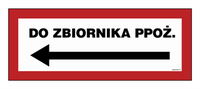 BC135 Do zbiornika ppoż. w lewo