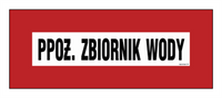 BC101 PPOŻ. zbiornik wody