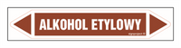 JF018 ALKOHOL ETYLOWY - arkusz 2 naklejek