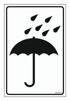 MA002 Protect against moisture - sheet of 9 stickers