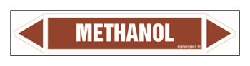 JF268 METHANOL - sheet of 5 stickers