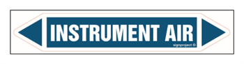 JF232 INSTRUMENT AIR - sheet of 2 stickers