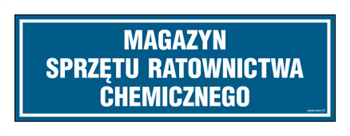 PA367 Storage of chemical rescue equipment