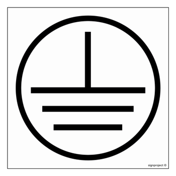 HJ003 Earth indicator - sheet of 12 stickers