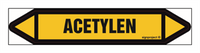 JF007 ACETYLENE - sheet of 5 stickers