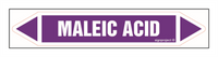 JF263 MALEIC ACID - sheet of 5 stickers