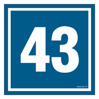 PA443 Number 43