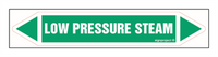 JF258 LOW PRESSURE STEAM - sheet of 5 stickers