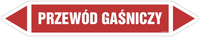 JF364 EXTINGUISHING HOSE - sheet of 5 stickers