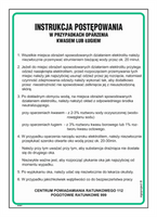 DD007 Instructions for dealing with acid or lye burns