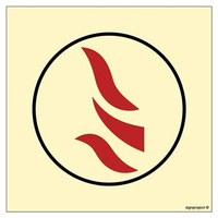 FE123 Space protected by flame detector(s)