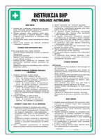 DD012 Occupational health and safety instructions for the operation of the autoclave
