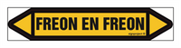 JF167 FREON EN FREON - sheet of 5 stickers