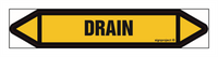 JF130 Drain - sheet of 5 stickers