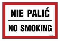 ND018 No smoking / No smoking