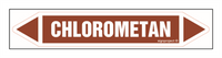 JF073 CHLOROMETHANE - sheet of 5 stickers