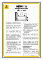 IAC02 Instructions for the safe use of sheet metal shears