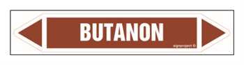 JF053 BUTANON - sheet of 2 stickers