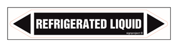JF394 REFRIGERATED LIQUID - sheet of 5 stickers