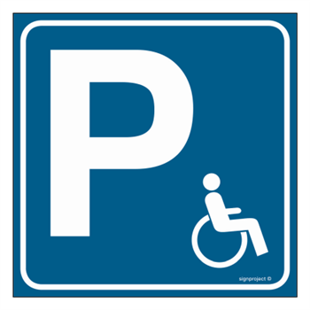 RA123 Parking for disabled people