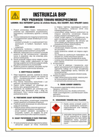 IAE21 Safety instructions for the transport of dangerous goods (cargo - fuel for diesel engines