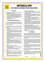 IAE14 Occupational health and safety instructions when using battery charging